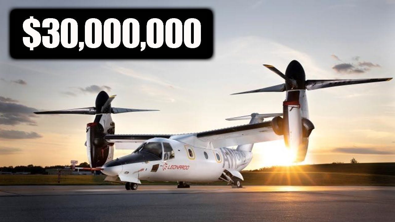 Leonardo AW609: é a aeronave do futuro que promete revolução no mercado de aviação civil