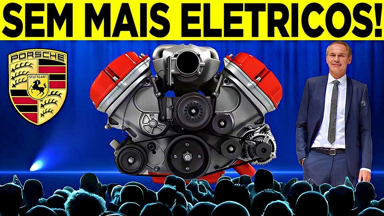Porsche desafia a era elétrica novo motor promete vitória esmagadora!