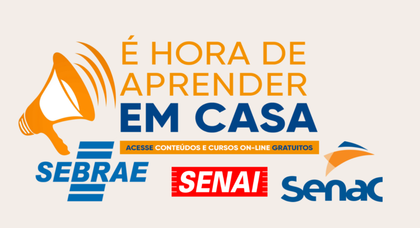 SENAI - SEBRAE - SENAC - EAD - cursos