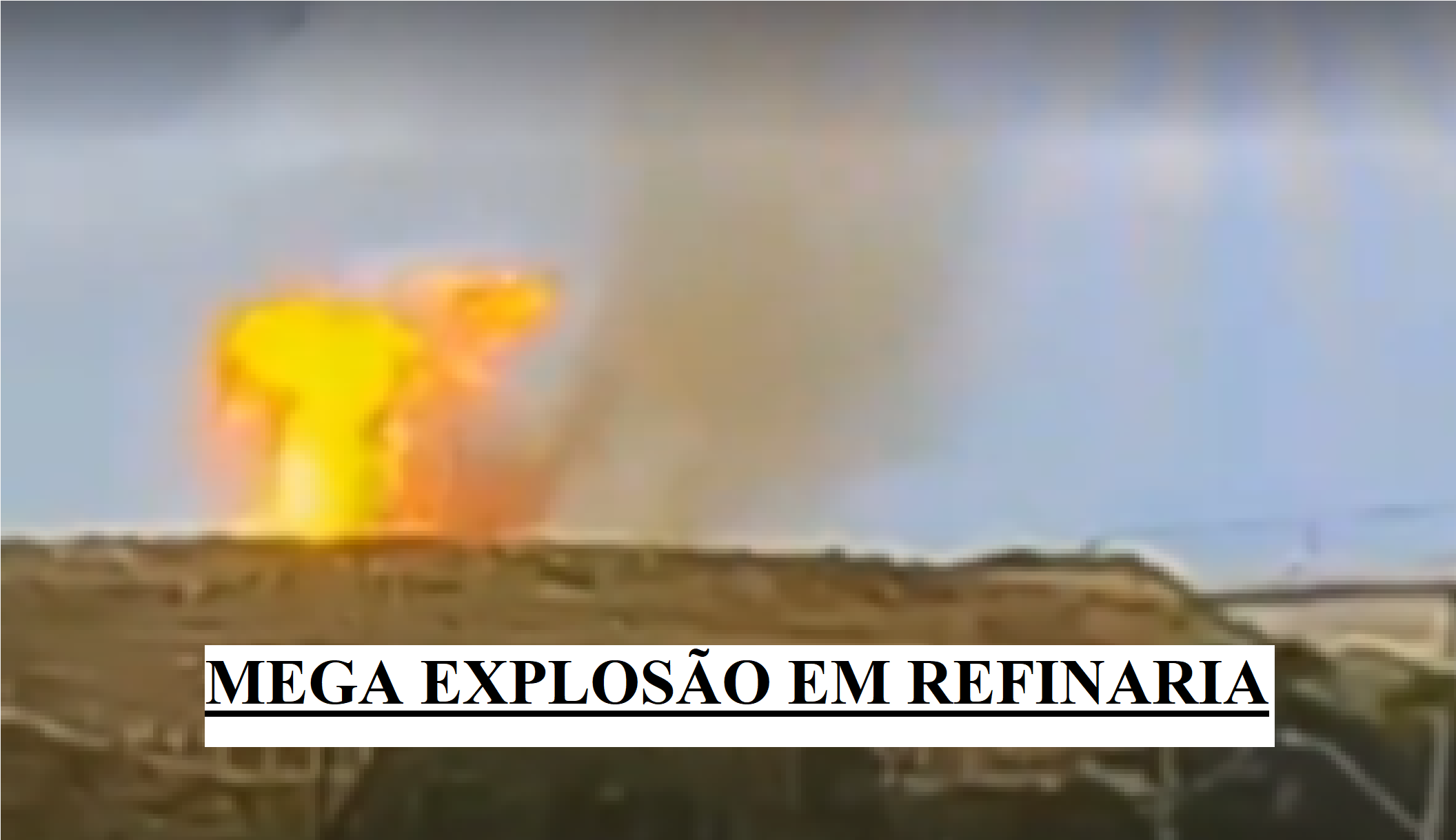 incidente, tanque, refinaria