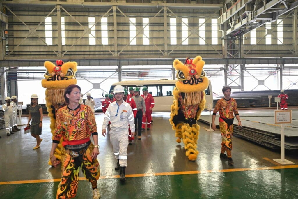 Ceremonia De Fabricación De Acero Seatrium Shell Golfo De México 3 10