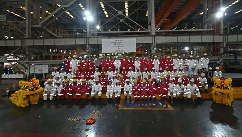 Ceremonia De Fabricación De Acero Seatrium Shell Golfo De México 8