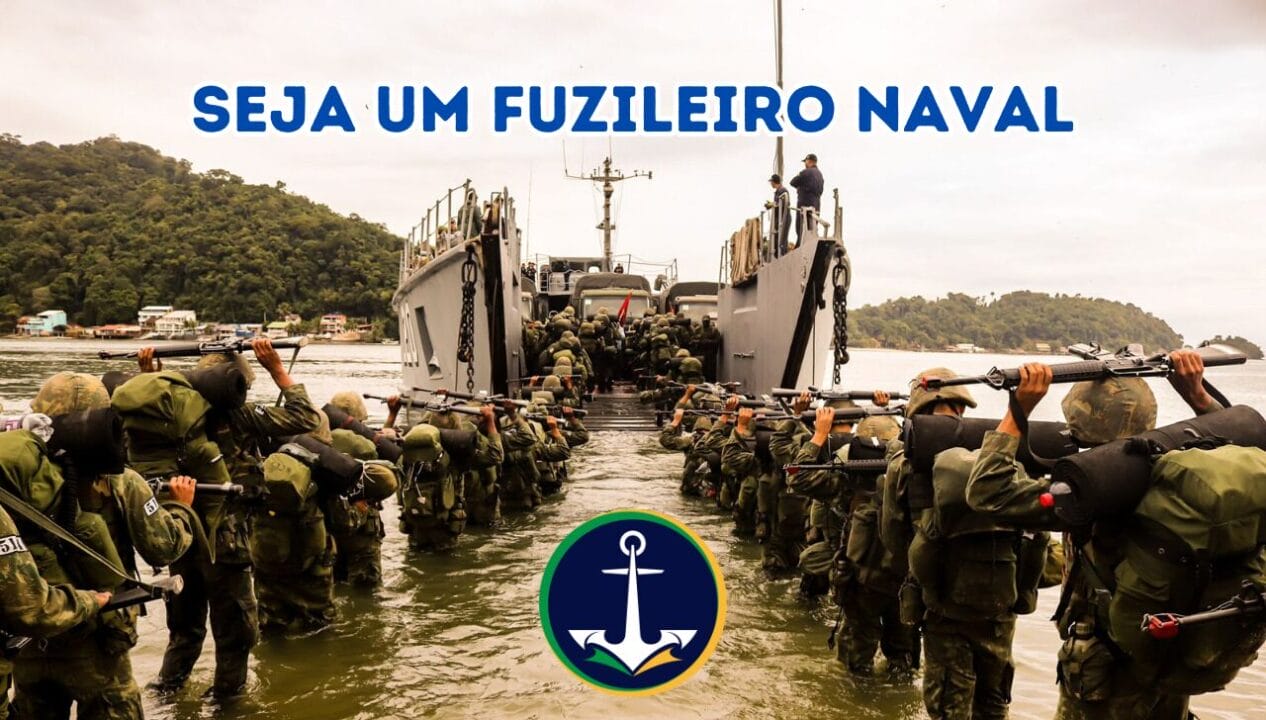 A Marinha do Brasil lançou um novo edital para Fuzileiros Navais, oferecendo 1.680 vagas para o curso de formação em 2025.