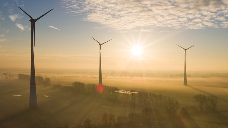 energia renovável, parques eólicos, turbinas eólicas