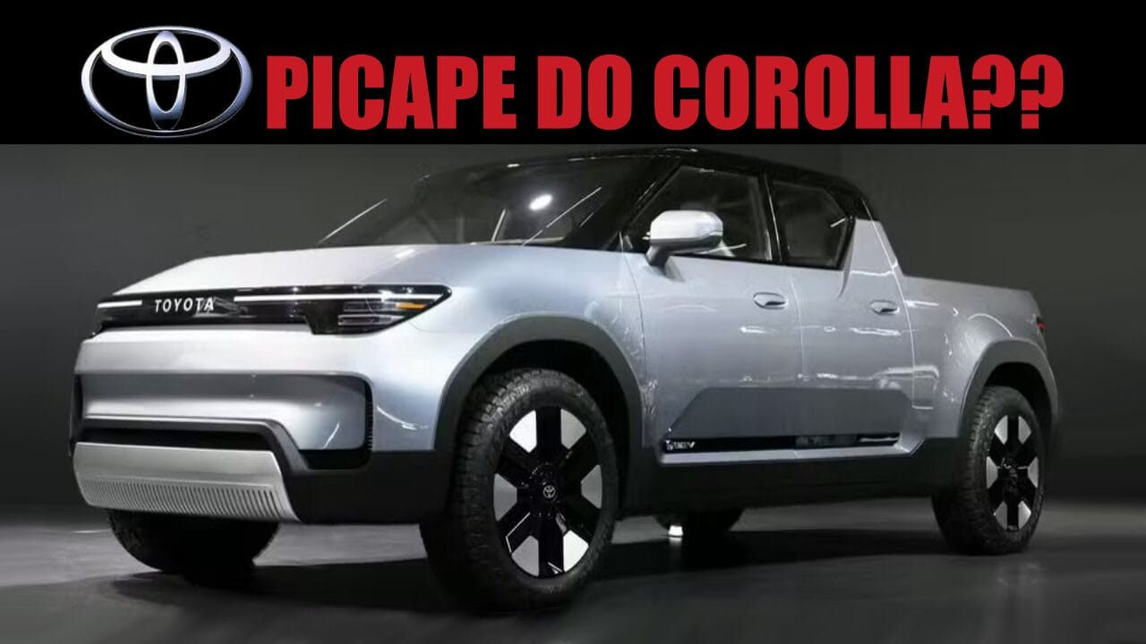 Conheça a nova picape Corolla da Toyota com motor hibrido flex inédito no Brasil!