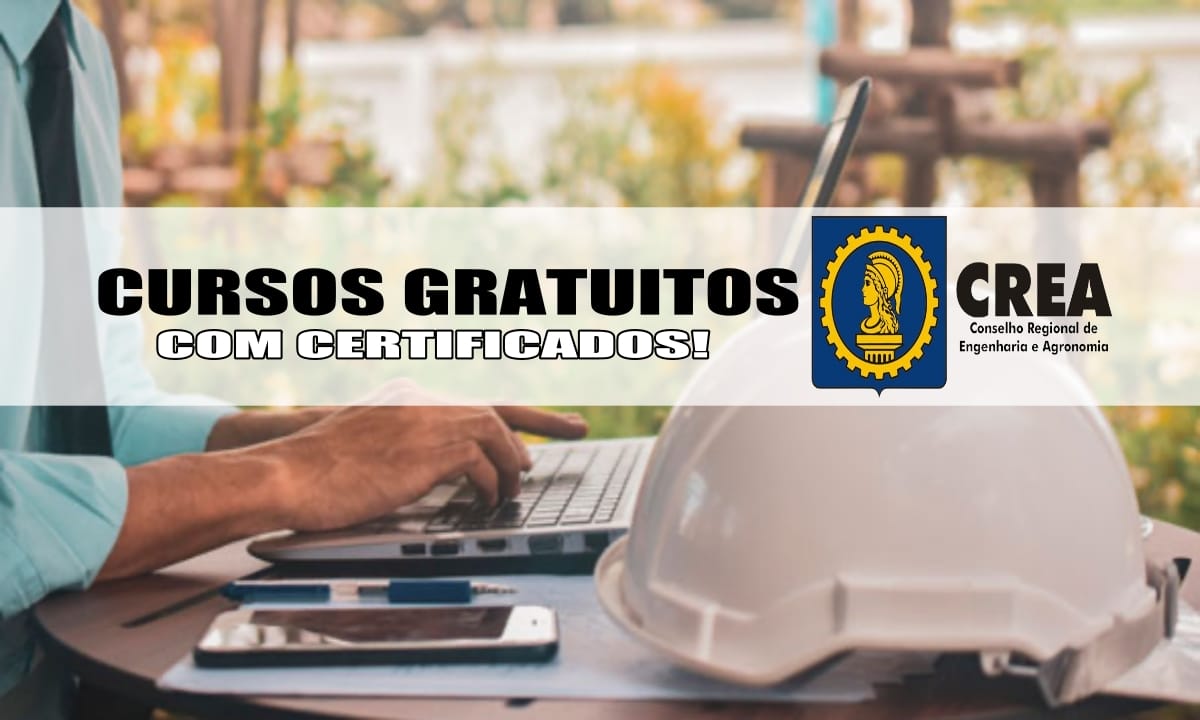 cursos gratuitos - cursos online - ead - crea - engenharia