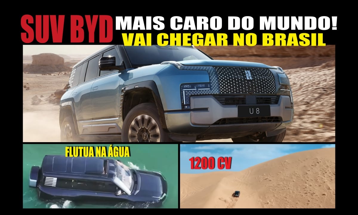 BYD - SUV - chevrolet - chinês - carros econômicos - carros - hibrido - elétrico