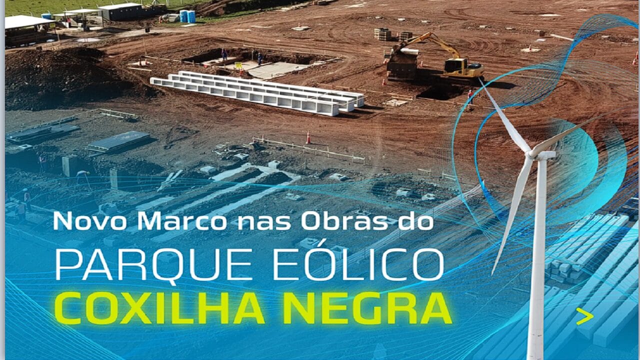 Eólica - energia - renovável - usina - aerogerador - turbina -