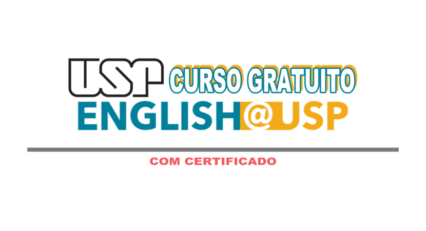 Cursos gratuitos de inglês na USP. (Imagem: reprodução)