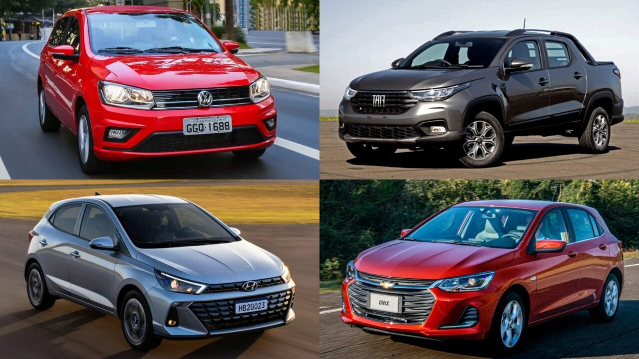 CARROS mais ROUBADOS no Brasil. (Imagem: reprodução)