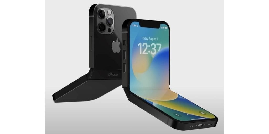 Apple estaria trabalhando no desenvolvimento de um Iphone dobrável. (Imagem: reprodução)