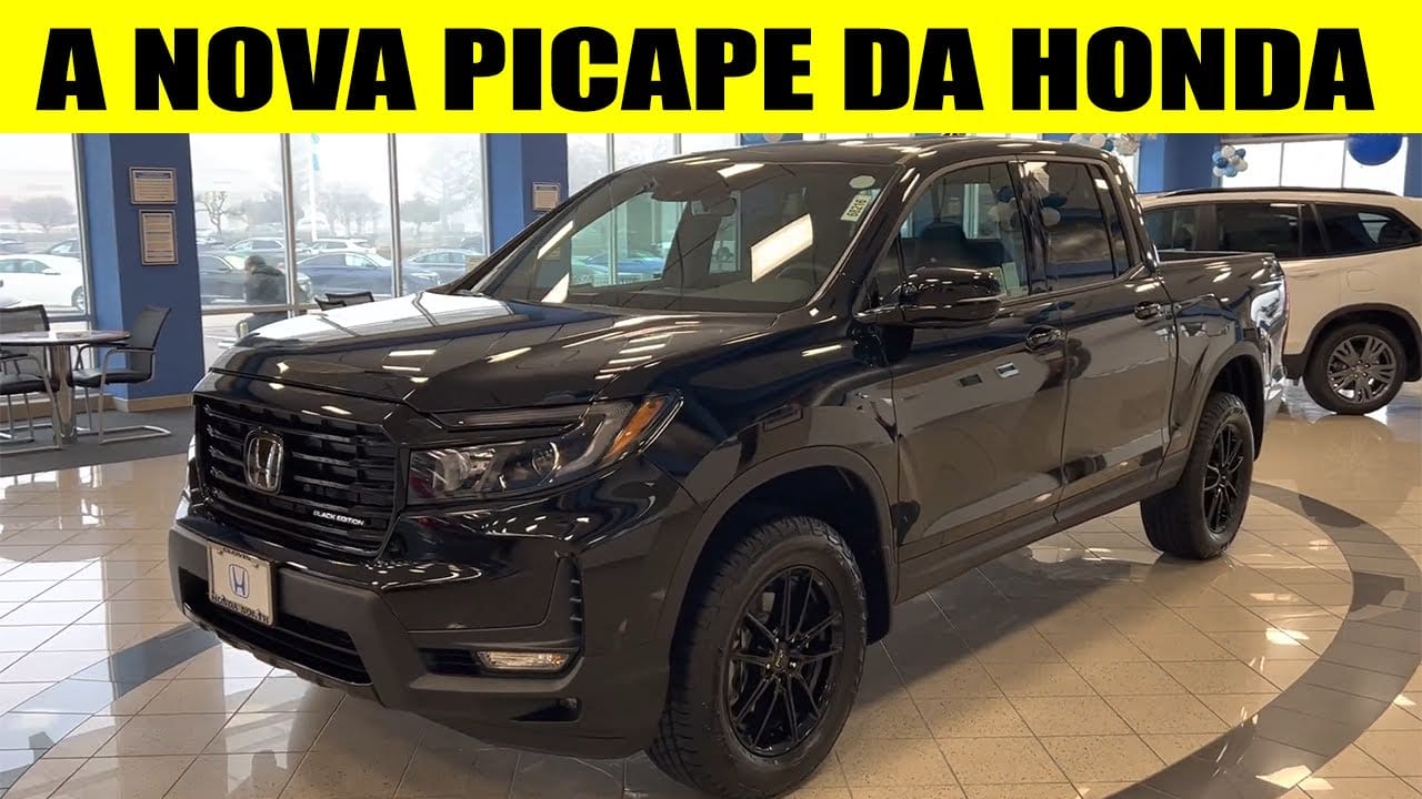 Conheça a nova picape da Honda que promete superar RAMPAGE e TORO com 280 cv