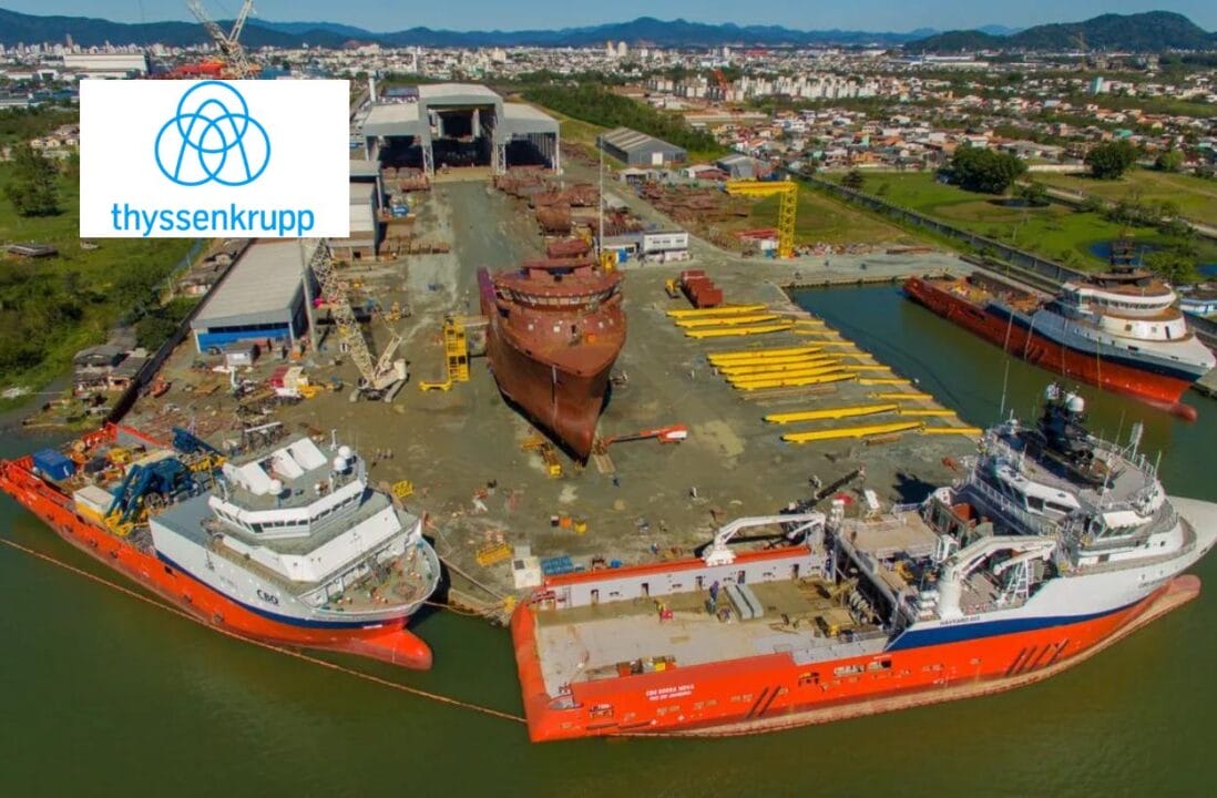 A indústria de construção naval, Thyssenkrupp Estaleiro Brasil Sul lança vagas de emprego, oportunidades para mecânico naval, eletricista de manutenção, soldador mig mag, técnico de produção e mais