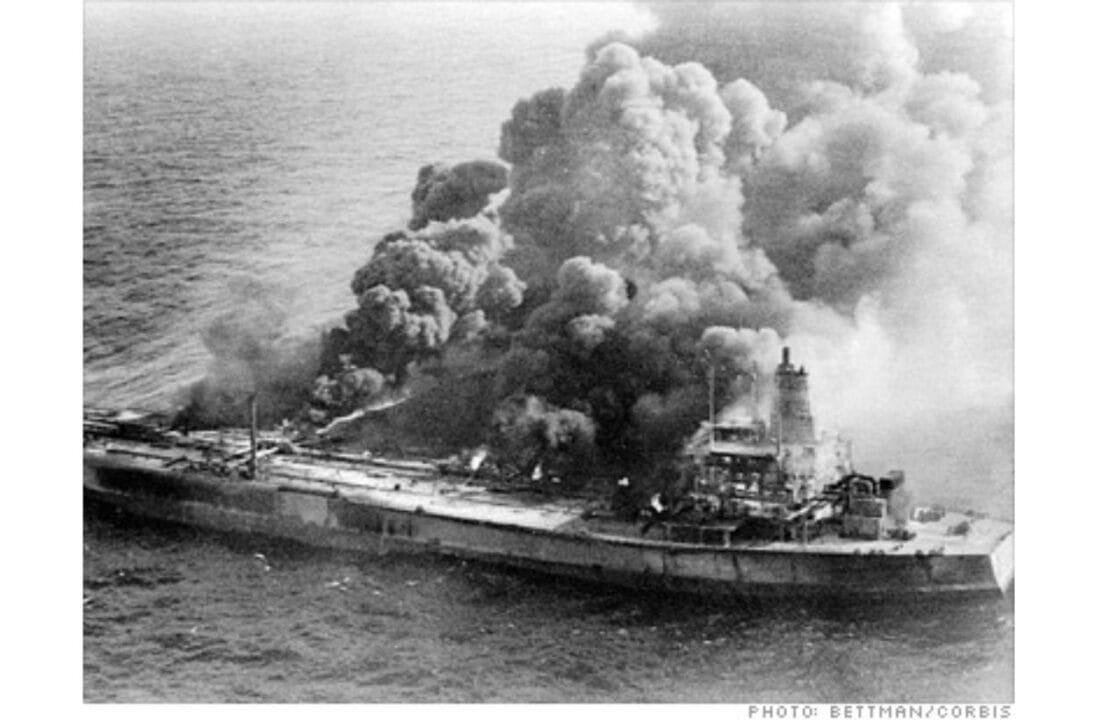 ¿Y sobre petróleo derramado? El caso del Atlantic Empress 