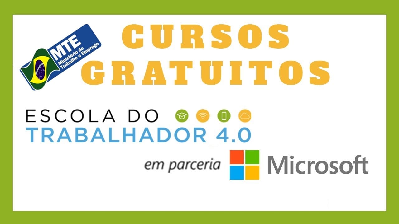 cursos gratuitos - cursos - cursos online - cursos grátis - cursos gratuitos com certificado - cursos grátis com certificado - cursos com certificado - EAD - Microsoft