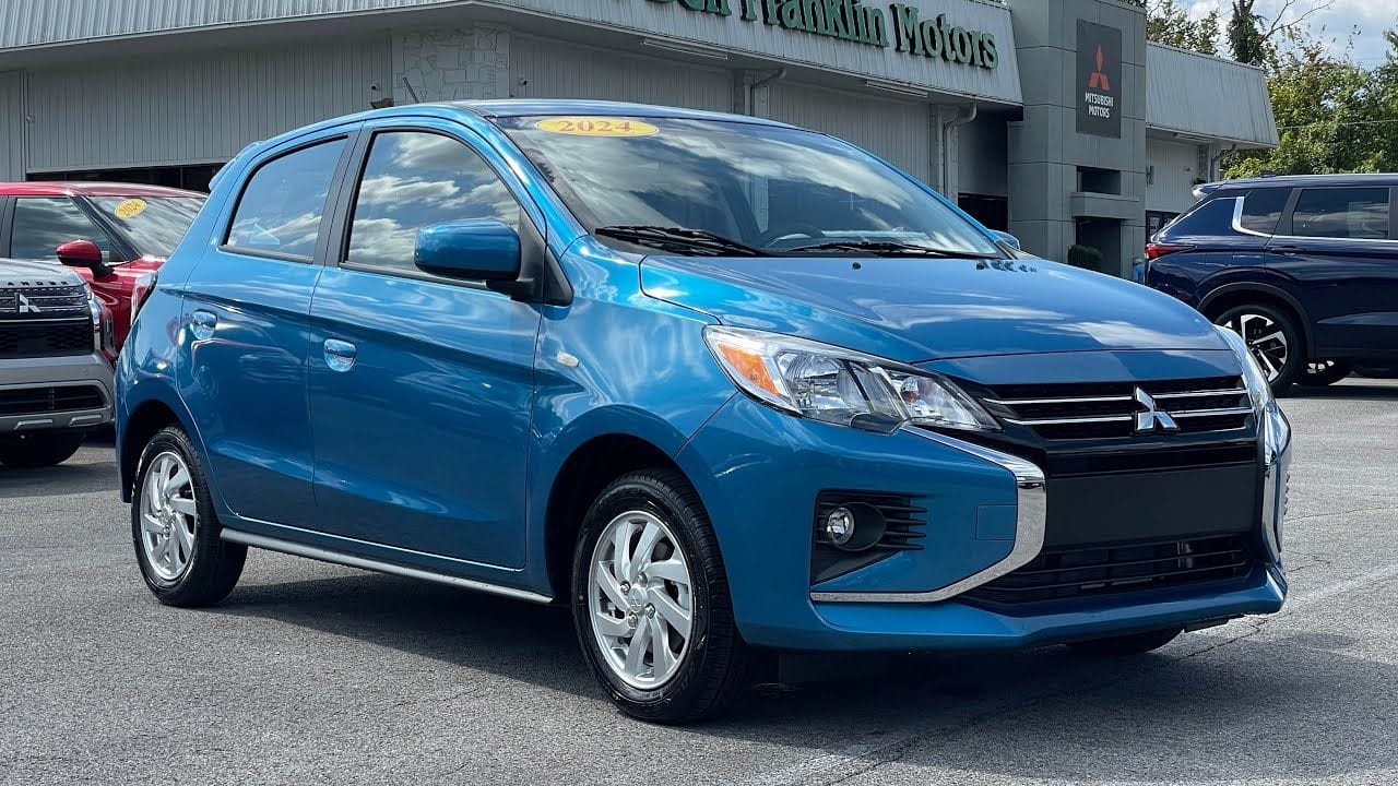 Lindo demais! Veja o novo Mitsubishi Mirage 2024 que é hatch e vendido por 80 mil reais