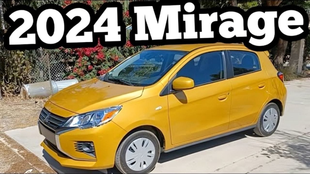 ¡Lindo! ¡Ve el nuevo Mitsubishi Mirage 2024 que es hatch y se vende por 80 mil reales!