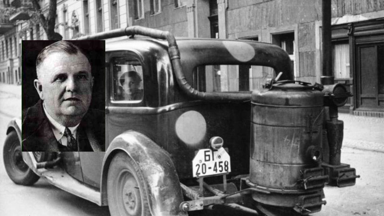 ¿Pero quién tuvo la idea de crear el carro impulsado a leña?