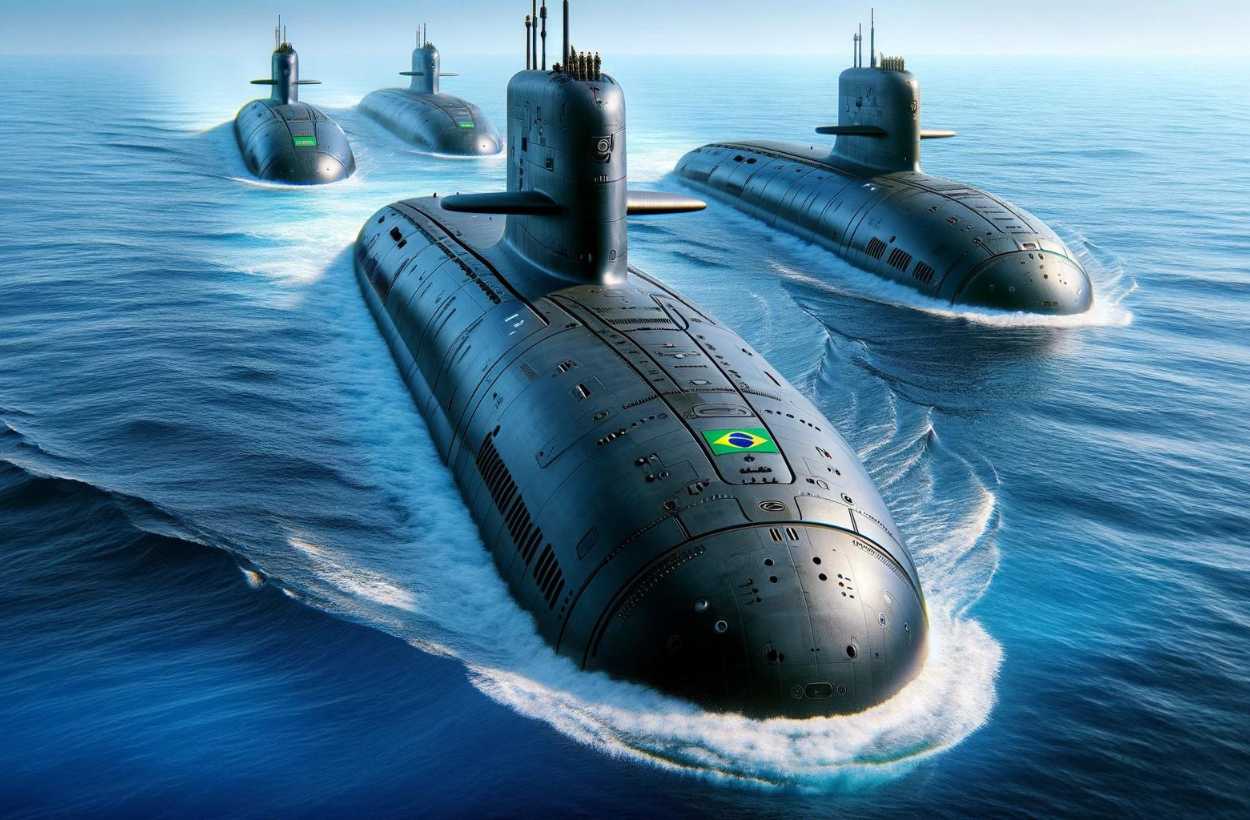 Qual é a situação atual da frota de submarinos da Marinha do Brasil? Com o lançamento do S-42 Tonelero o país já expande sua presença no litoral