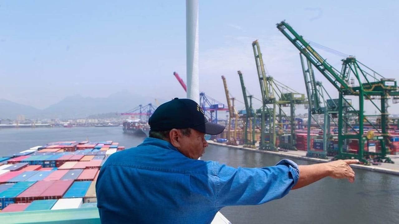 Marítimo, navio, salário, emprego