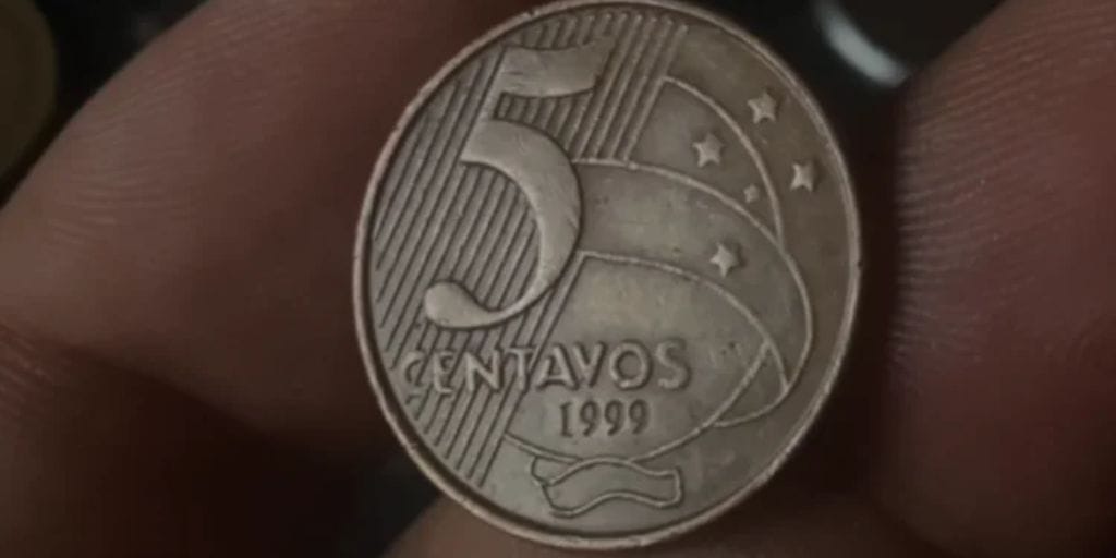 Moeda rara pode valer uma bolada. (Imagem: reprodução)