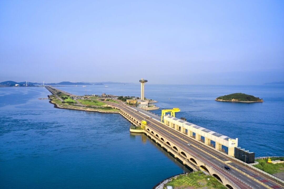 energia sustentável - ponte - energia maremotriz - construção