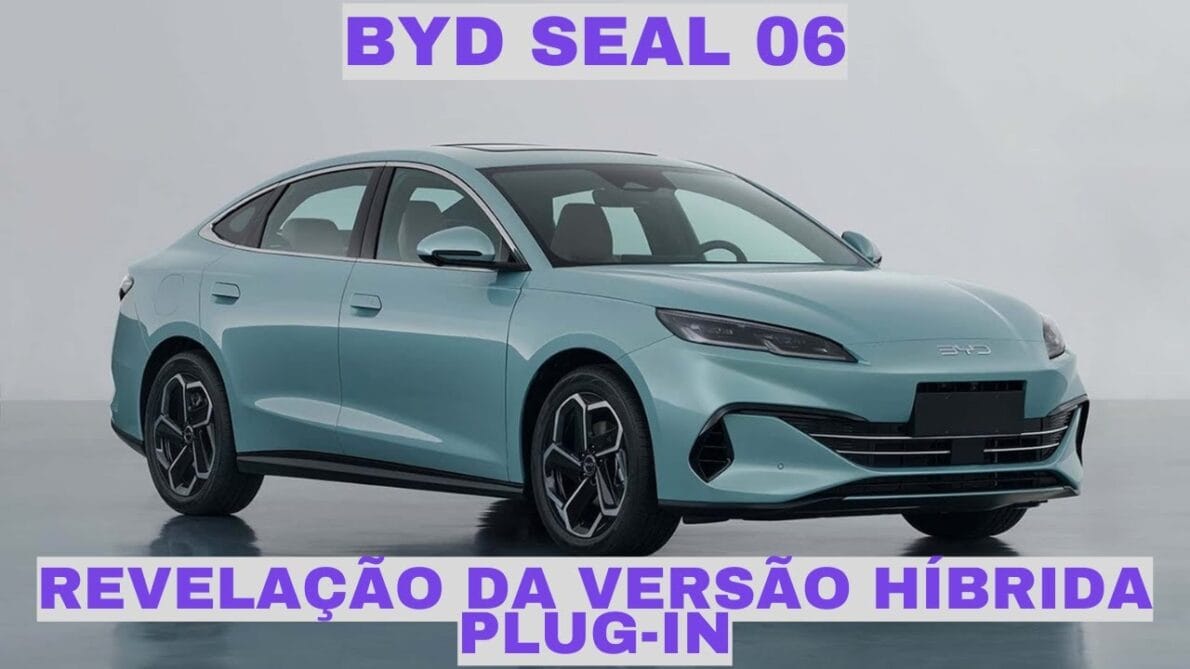 BYD Seal 06 é o novo sedã da BYD que chega ao Brasil com autonomia de 2.000 km e consumo de 33,3 kml  
