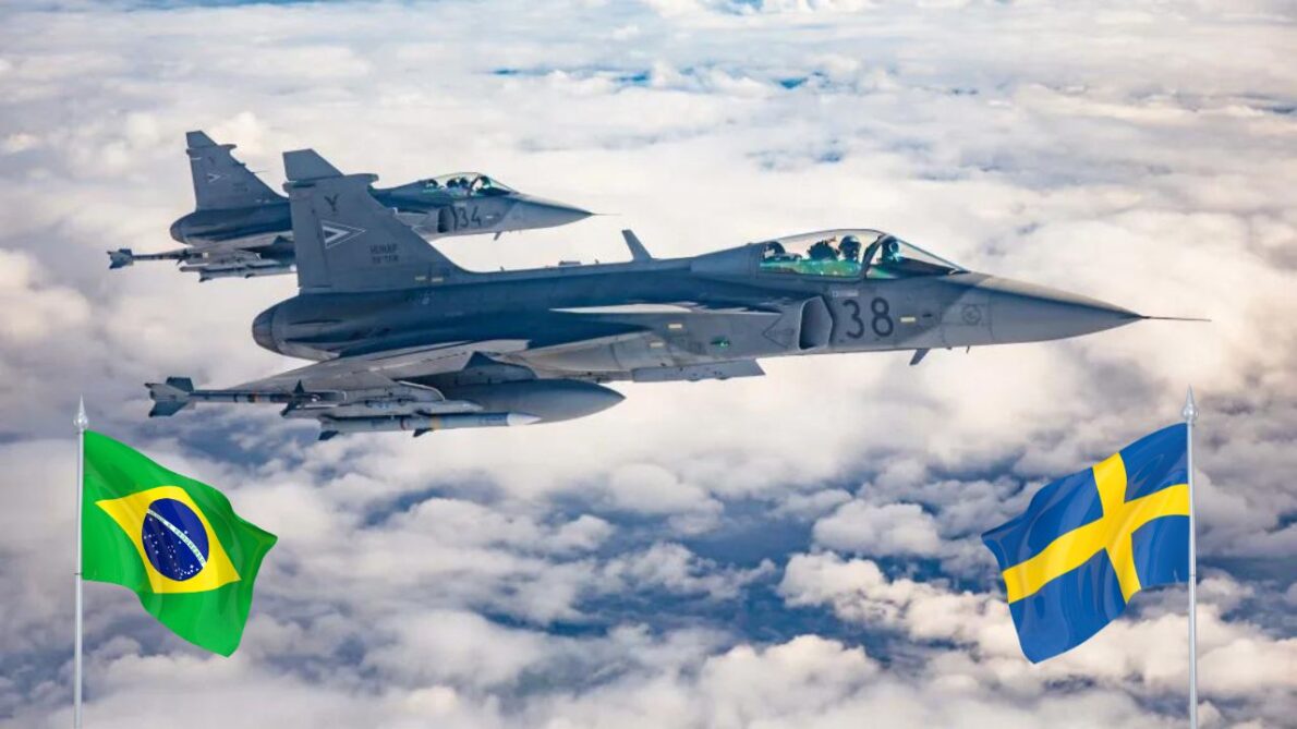Brasil e Suécia dão um grande passo em sua cooperação bilateral com a aprovação de um protocolo de controle de exportação para produtos de defesa, incluindo os destacados F-39 Gripen e KC-390