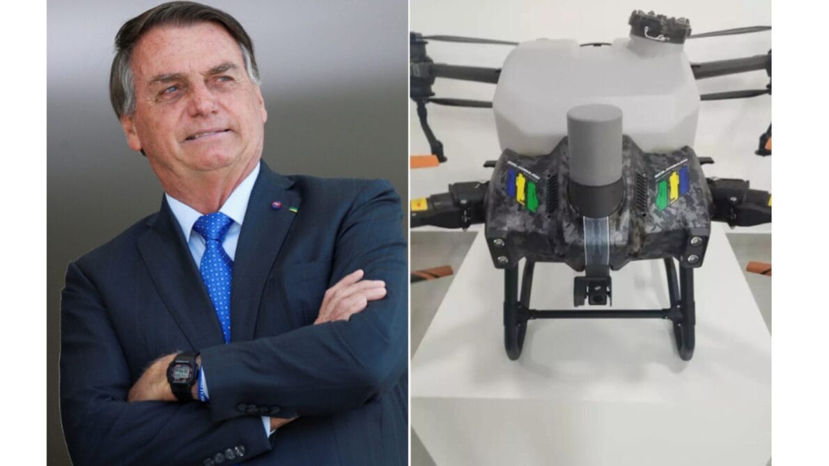 drones chineses - agrishow - drone agrishow - bolsonaro
