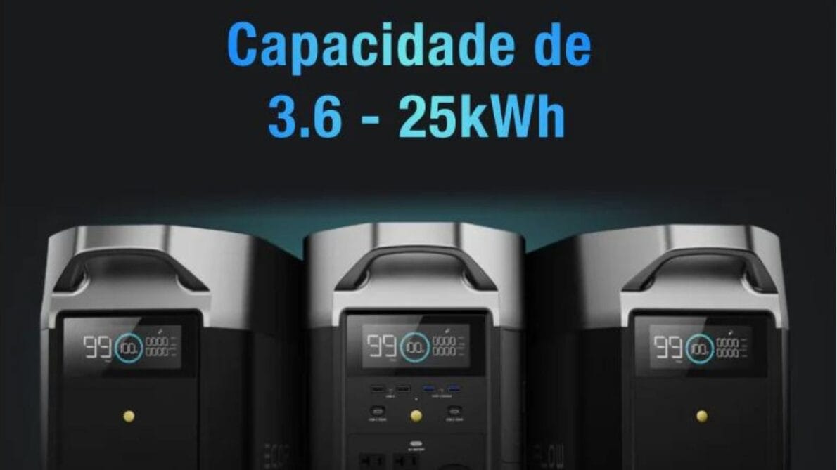 Energia elétrica off-grid e portátil: revolução tecnológica alcança mais de 15 anos de autonomia com a EcoFlow