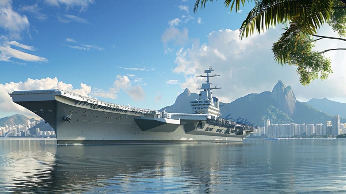 Entenda como funciona um porta-aviões nuclear e como os caças conseguem decolar e pousar com poucos metros