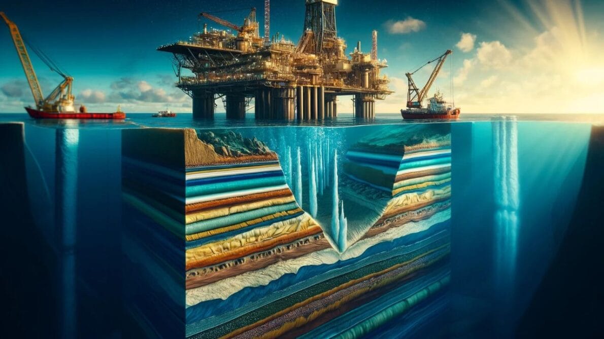 Pré-sal: imagine mergulhar mais de 1.501 metros no oceano para encontrar não apenas água, mas petróleo, um dos motores da economia moderna, principalmente no Brasil