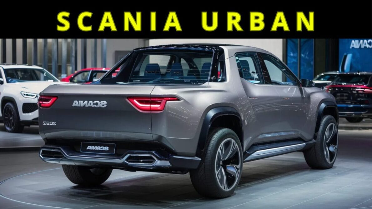 Picape scania - scania urban- caminhões