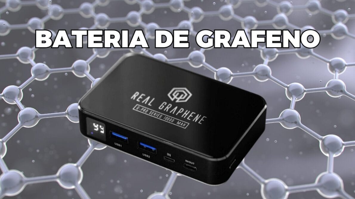 A Real Graphene apresenta a G-100, uma bateria portátil de 10.000 mAh, com recarga em 20 minutos, graças à integração de grafeno. Sua tecnologia única combina grafeno e lítio, proporcionando maior eficiência e segurança.