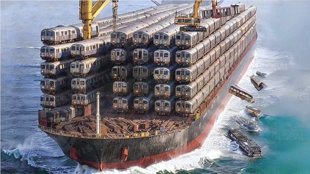 A intenção era boa! Nova York JOGOU mais de 2.500 vagões de metrô no fundo do Oceano Atlântico 