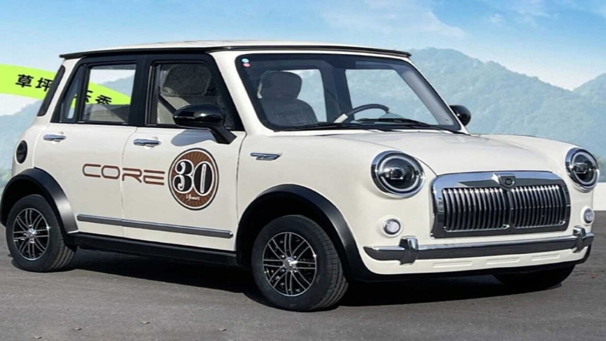 Clone do Mini Cooper por R$ 13 mil na China! O triste é que o hatch subcompacto possui apenas 2 cv de potência 