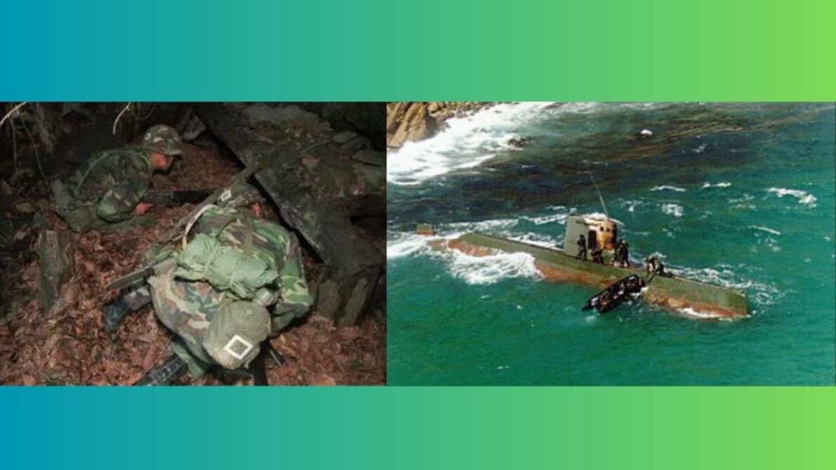 Forças da Coreia do Sul mobilizaram mais de 40.000 soldados na busca por espiões, após o encalhe acidental de um submarino norte-coreano na costa