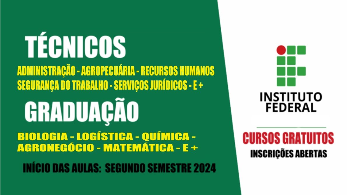 cursos - técnicos - graduação - edital - vagas - cursos técnicos