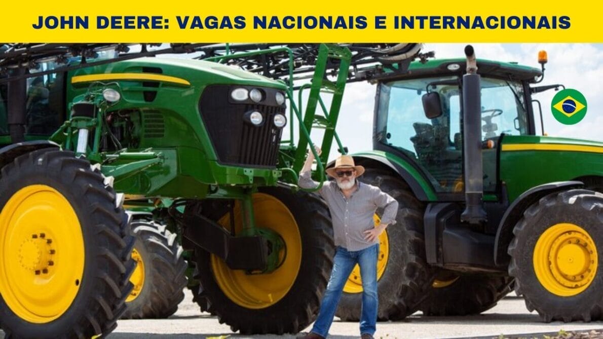 A multinacional John Deere conta com a sua participação em seus novos processos seletivos para concorrer as vagas de emprego disponíveis.