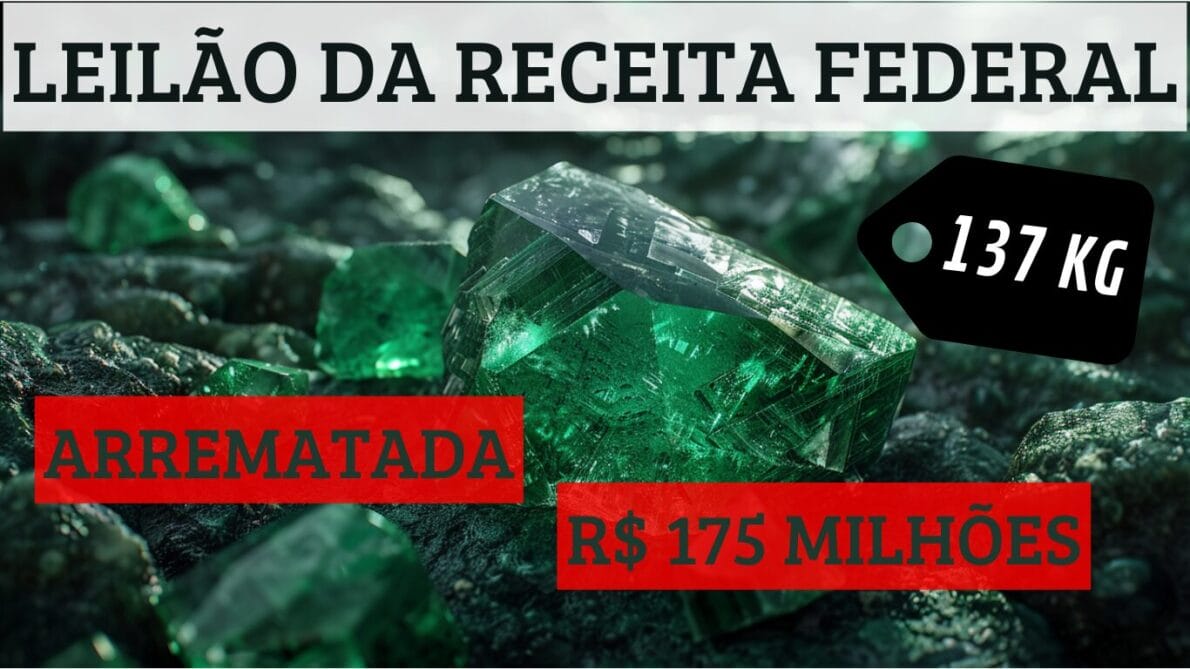 “pedra preciosa”, “leilão”, “receita federal” “esmeralda”
