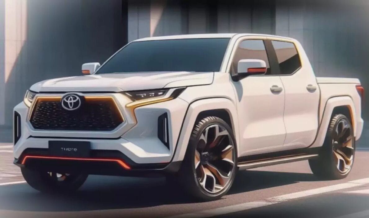 Toyota, veículo, picape