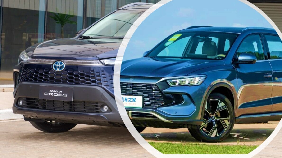 BYD - SONG - TOYOTA - COROLLA - CROSS