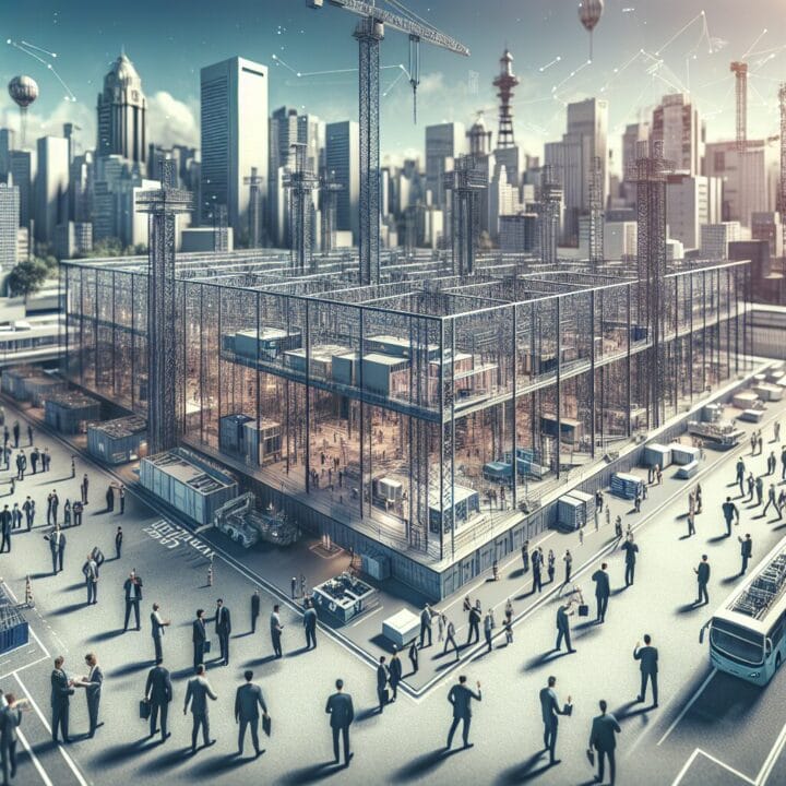 construção pré-fabricada, construção fora do local