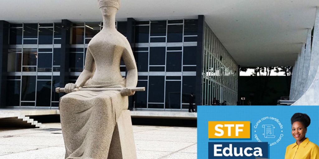 STF disponibiliza cursos gratuitos e online; veja como se inscrever. (Imagem: reprodução)