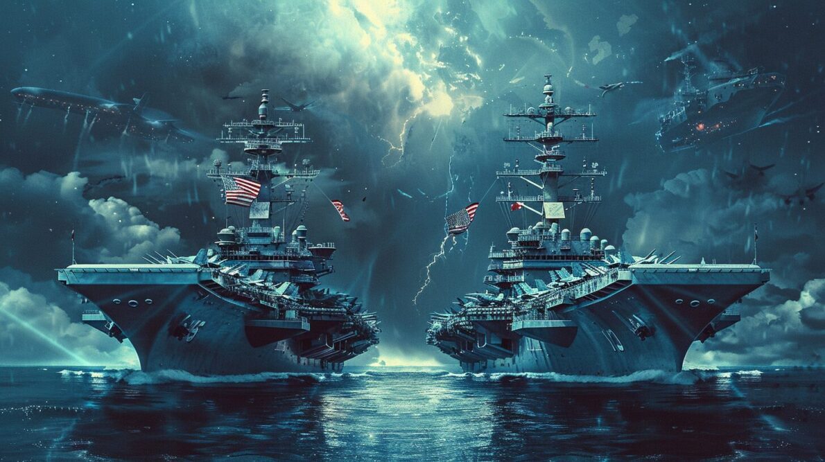 navios - eua - china - marinha