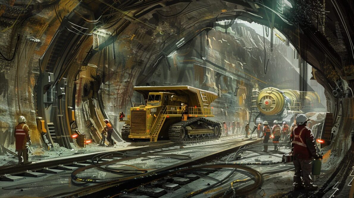 mina - camión eléctrico - vale - caterpillar