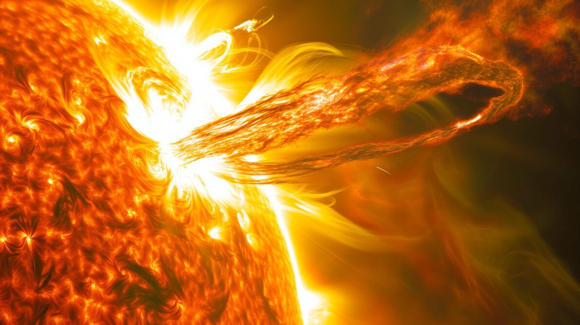 supertormenta solar - tierra - manchas solares - tormenta geomagnética