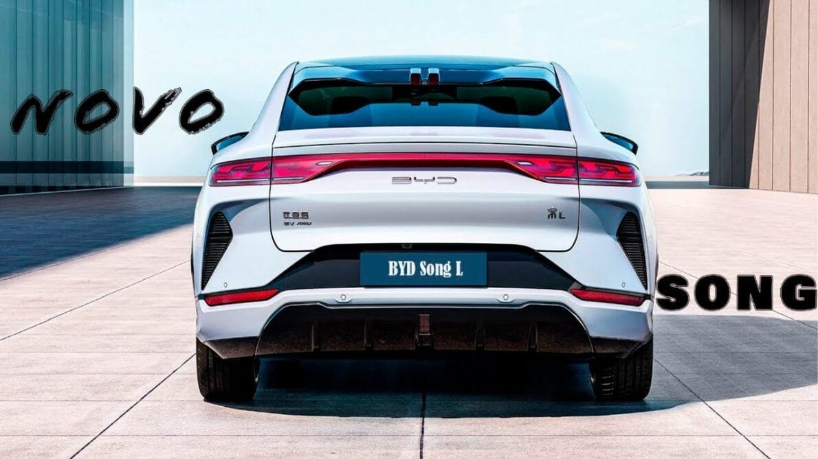 BYD Song L tiene lanzamiento confirmado en Brasil e impresiona por su autonomía
