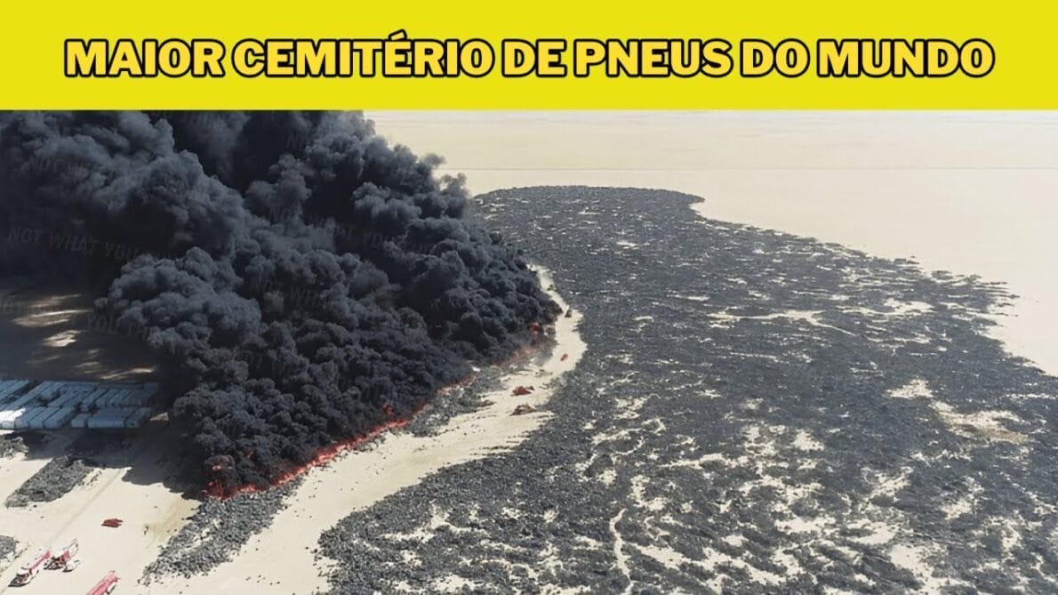 Como o maior cemitério de pneus do mundo desapareceu do mapa