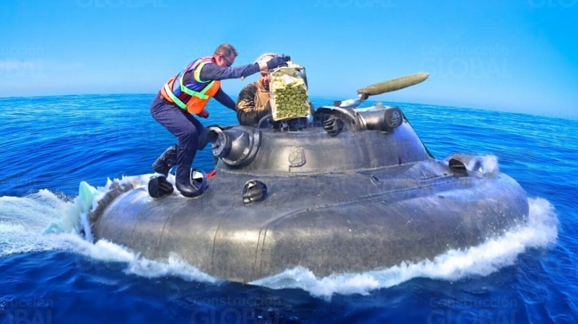 Conheça a vida dentro dos narcosubmarinos, usados no tráfico de drogas, e como eles desafiam as autoridades no mar